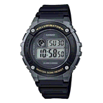 ساعت اسپرت کاسیو مدل W-216H-1B