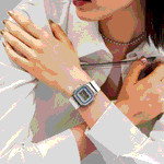 ساعت مچی زنانه جی شاک کاسیو مدل G-SHOCK GM-S5600LC-7DR